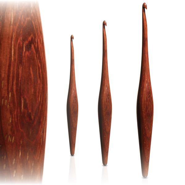 Furls Padauk Streamline - Ergonomic Wooden Crochet hooks