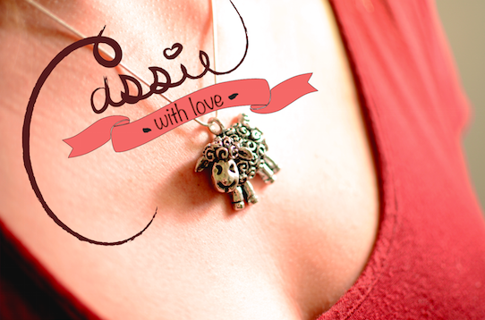 Cassie: Stunning Pewter Lamb Pendant