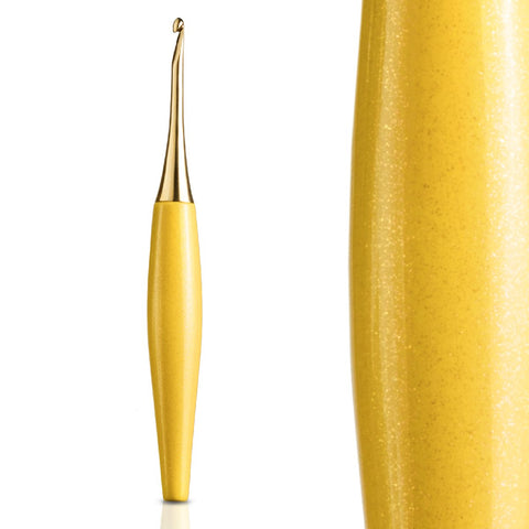 Odyssey Yellow & Gold Crochet Hook