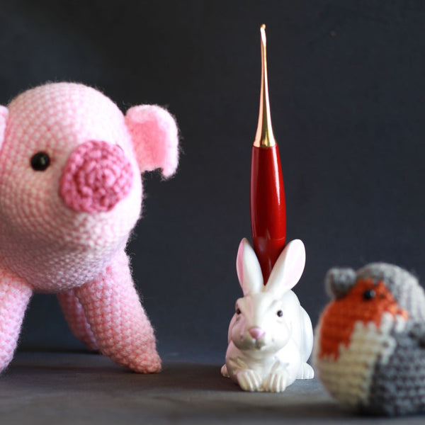 Bunny - Single Crochet Hook Stand