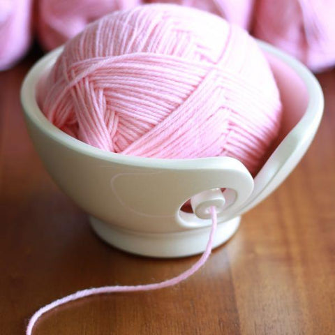 Odyssey White Yarn Bowl