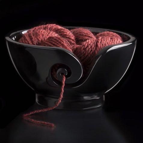 Odyssey Black Yarn Bowl